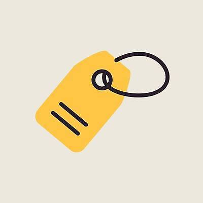 EPS 해외이미지 일러스트 사람없음 노란색 꼬리표 라벨 해외일러스트 컬러 프레임 파일형식 벡터 이미지허브