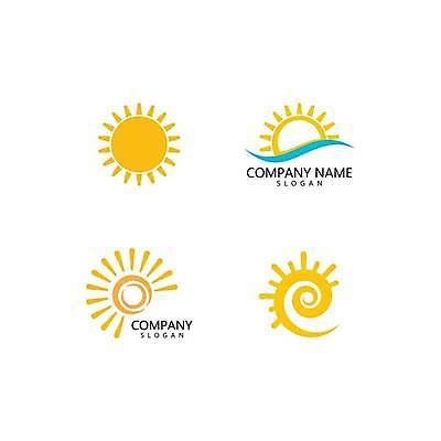 EPS 해외이미지 일러스트 사람없음 햇빛 태양 심볼 해외일러스트 자연요소 파일형식 벡터 이미지허브