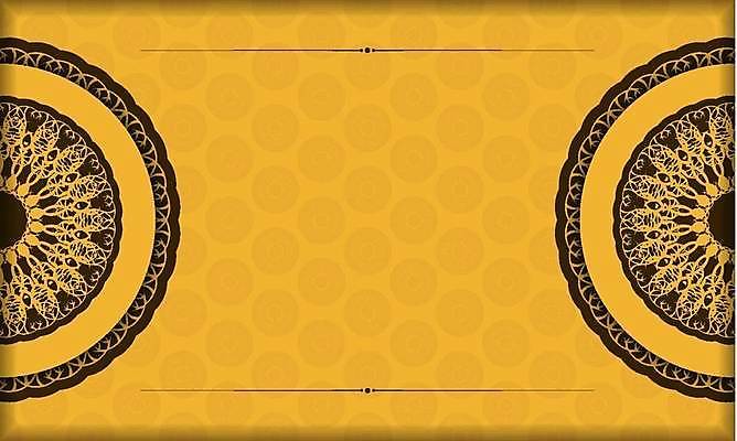 EPS 해외이미지 디자인 백그라운드 패턴 일러스트 사람없음 노란색 화려 해외일러스트 컬러 컨셉 무늬 파일형식 벡터 이미지허브