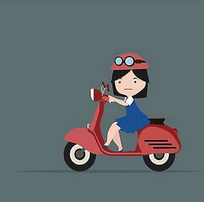 EPS 해외이미지 캐릭터 여자 행복 도로 스포츠 여행 포즈 백그라운드 꽃무늬 일러스트 자연 사람 야외 그래픽 10대 스쿠터 오토바이 수확 바퀴 승차 속도 싱글 그림 복고 순환 긍정 애니메이션 모터 고립 스타일 해외일러스트 일러캐릭터 꽃 감정 길 컨셉 무늬 농업 교통시설 모션 청소년 바이크 생태계 파일형식 벡터 이미지허브