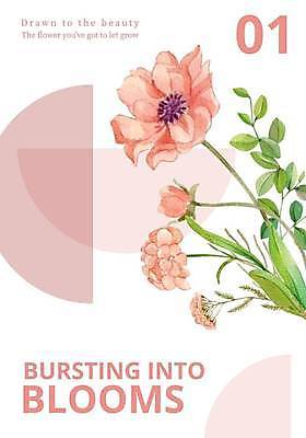 EPS 해외이미지 꽃 포스터 분홍색 잎 일러스트 사람없음 흰색 분위기 아치 손그림 감성 겹침 포스터템플릿 해외일러스트 식물 템플릿 컬러 컨셉 파일형식 벡터 이미지허브