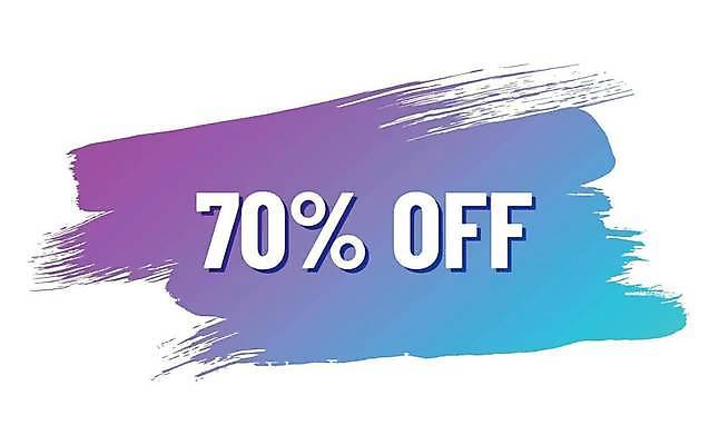 EPS 해외이미지 스티커 일러스트 붓터치 사람없음 라벨 세일 보라색 퍼센트 심볼 프로모션 해외일러스트 컬러 프레임 이벤트 특수기호 파일형식 벡터 이미지허브