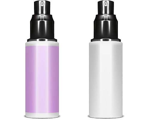 EPS 해외이미지 템플릿 분홍색 일러스트 세트 갈색 유행 화장품 공백 컨테이너 수집 오브젝트 피부관리 상업 분무기 에센스 카피스페이스 해외일러스트 산업 컬러 뷰티 파일형식 벡터 이미지허브