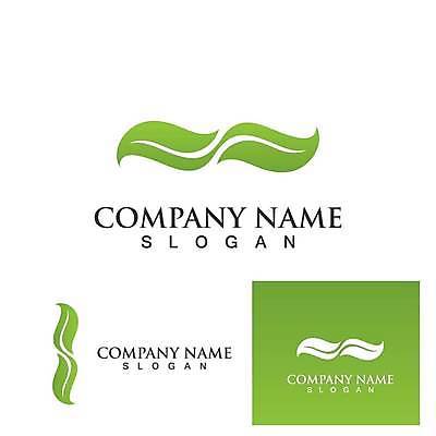 EPS 해외이미지 디자인 잎 일러스트 사람없음 초록색 심볼 에코 유기농 엘리먼트 해외일러스트 식물 웰빙 컬러 환경 파일형식 벡터 이미지허브