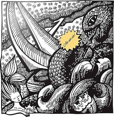 EPS 해외이미지 디자인 파도 일러스트 상상 추상 항해 미술 사람없음 그림 공상 해외일러스트 바다 무늬 배_교통 문화예술 파일형식 벡터 이미지허브