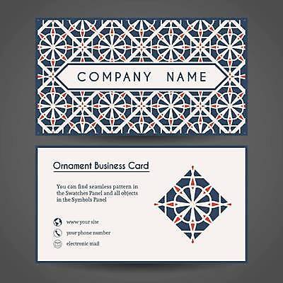 EPS 해외이미지 디자인 패턴 일러스트 명함 사람없음 고급 남색 스타일 해외일러스트 컬러 컨셉 무늬 파일형식 벡터 이미지허브