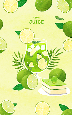 PSD 잎 일러스트 여름음식 잔 사람없음 연두색 여름 얼음 주스 조각케이크 라임 라임모히토 라임주스 모히토 열대잎 국내일러스트 자연요소 식물 식기 계절 음료 음식 과일 초록색 케이크 칵테일 과일주스 파일형식 여름_계절