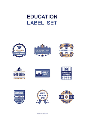 교육 리본 일러스트 학사모 졸업 학교 사람없음 세트 연필 갈색 라벨 사각형 종 축하 원형 졸업장 남색 상패 메달 배지 육각형 에듀케이션 국내일러스트 AI파일 도형 모자_잡화 컬러 컨셉 학용품 프레임 필기구 상_우승 상_상패 파일형식 벡터