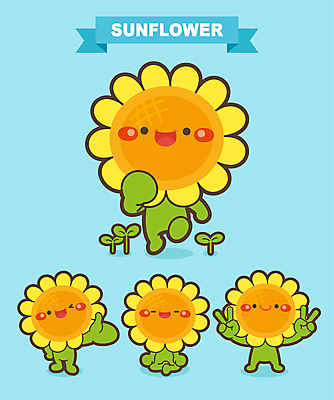 캐릭터 일러스트 해바라기 윙크 웃음 앉기 사람없음 파란색 손들기 새싹 걷기 축제 브이 특산물 특산물캐릭터 꽃캐릭터 지역축제 대한민국축제 해바라기축제 일러캐릭터 AI파일 식물 꽃 컬러 모션 표정 손짓 꽃축제 파일형식 벡터