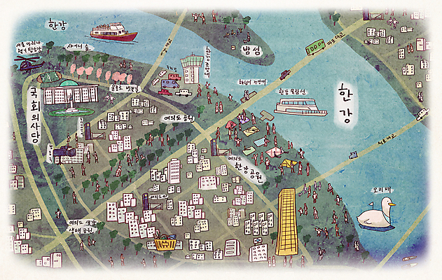 전신 PSD 나무 여자 남자 여행 지도 일러스트 자동차 버스 서울 여러명 성인 건물 관광지 벚꽃 헬리콥터 유람선 장바구니 한강 손그림 지역 국회의사당 63빌딩 전철역 국내여행 마포대교 밤섬 생태공원 서울투어 여의도 여의도공원 오리배 원효대교 한강공원 선박 성인만 안내도 국내일러스트 식물 건축물 공원 꽃 육상교통 섬 다수 수상교통 배_교통 대중교통 비행기 한국 사람 빌딩 쇼핑 바구니 다리_건축물 역 랜드마크 파일형식
