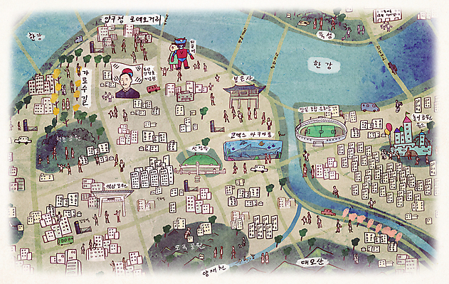 전신 PSD 나무 공원 여자 남자 어린이 여행 지도 일러스트 산 서울 소년 여러명 성인 건물 관광지 강 놀이공원 피규어 사찰 태극기 로봇 가로수 한강 손그림 지역 아쿠아리움 로데오 전철역 강남 국내여행 기념관 서울투어 선정릉 압구정 양재천 잠실대교 종합운동장 터미널 안창호 잠실 안내도 국내일러스트 식물 건축물 공공시설 다수 종교건축 한국 사람 경기장 테마파크 미니어처 다리_건축물 역 국기 위인 수족관 독립운동가 랜드마크 파일형식