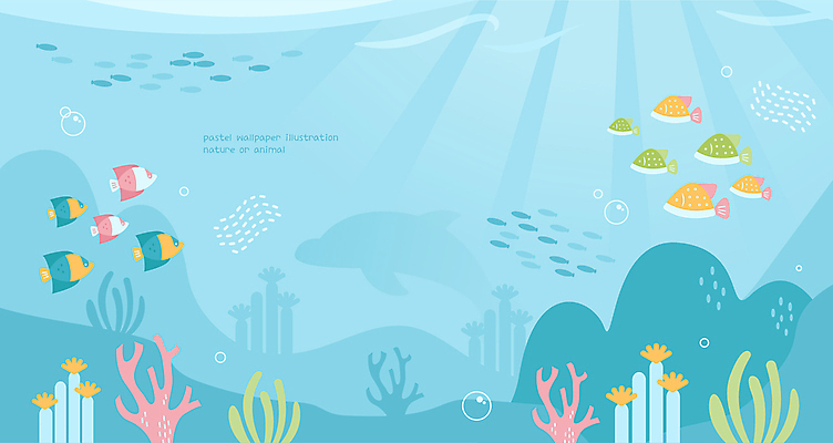실루엣 바다 하늘색 백그라운드 일러스트 자연 벽지 어류 풍경 사람없음 빛 바닷속 물방울 해초 산호 돌고래 말미잘 바다배경 물고기떼 국내일러스트 AI파일 포유류 촬영기법 파란색 수중 수중동물 해조류 자포동물 생태계 파일형식 벡터