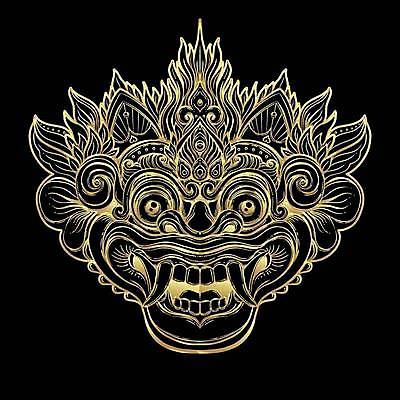 EPS 해외이미지 동물 전통 디자인 아시아 종교 문화 얼굴 패턴 일러스트 가면 미술 동양인 장식 머리 검은색 수확 흰색 춤 사찰 의식 악마 극장 문신 심볼 윤곽 발리 인도네시아 신화 마법 부족 고립 몬스터 힌두교 스타일 해외일러스트 나라 컬러 섬 컨셉 무늬 농업 종교건축 문화예술 인종 신체부위 파일형식 벡터 이미지허브