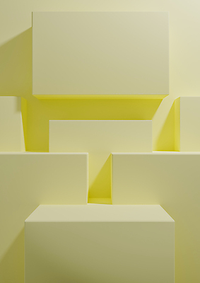 JPG 해외이미지 일러스트 사람없음 노란색 3D 사각형 심플 단상 해외일러스트 해외포토 포토 도형 컬러 디지털합성 파일형식 이미지허브