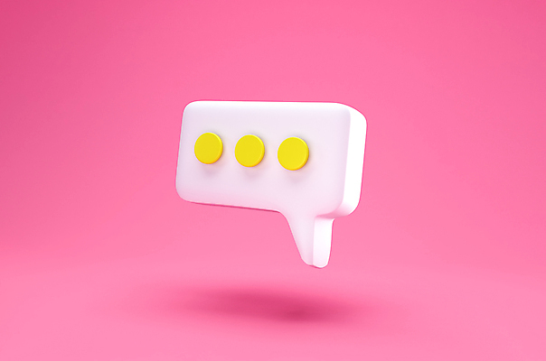 JPG 해외이미지 일러스트 모바일 사람없음 3D 메시지 소셜네트워크 채팅 분홍색배경 해외일러스트 분홍색 백그라운드 디지털합성 파일형식 이미지허브