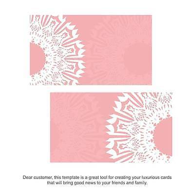 EPS 해외이미지 문양 분홍색 일러스트 프레임 사람없음 세트 화려 고급 빅토리아 카피스페이스 해외일러스트 컬러 컨셉 공백 파일형식 벡터 이미지허브