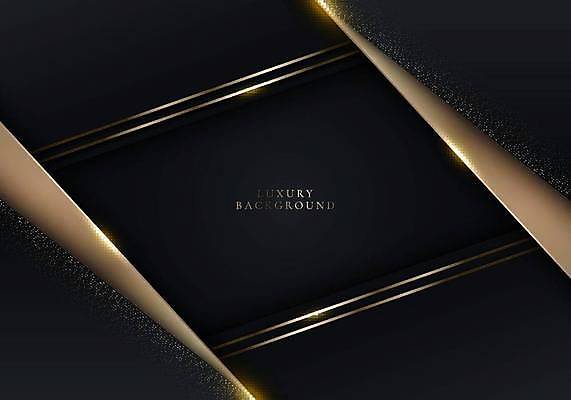 EPS 해외이미지 디자인 일러스트 추상 사람없음 검은색 금색 고급 우아함 엘리먼트 스타일 해외일러스트 컬러 컨셉 무늬 파일형식 벡터 이미지허브