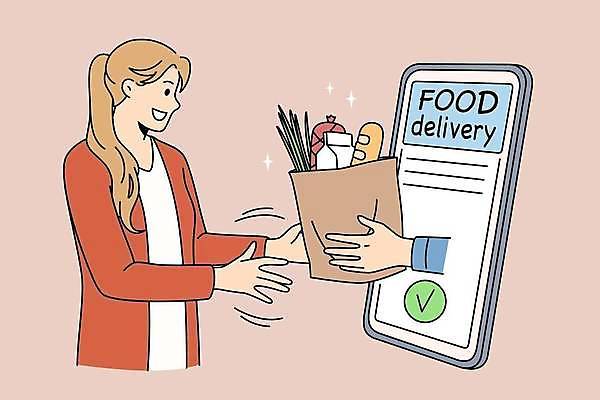 EPS 해외이미지 캐릭터 라이프스타일 잡화 음식 컨셉 가방 일러스트 거리 주택 건강 가면 사람 상자 문 스크린 도움 플랫 배달원 보호 만화 서비스 예방 패키지 질서 온라인 고립 돌봄 소셜 전염병 지원 헬프 자선단체 해외일러스트 일러캐릭터 직업 모션 건물 생활 예절 그룹 질병 자선 파일형식 벡터 이미지허브