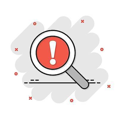 EPS 해외이미지 응시 일러스트 돋보기 경고 안전 손상 정보 메시지 실패 정지 확대 떨어짐 보호 위험 만화 사건 위협 흔적 검색 예방 보안 상업 공포 코믹 조심 발견 감탄 경보 그만 오류 조언 주목 해외일러스트 시선 컨셉 모션 좌절 파일형식 벡터 이미지허브