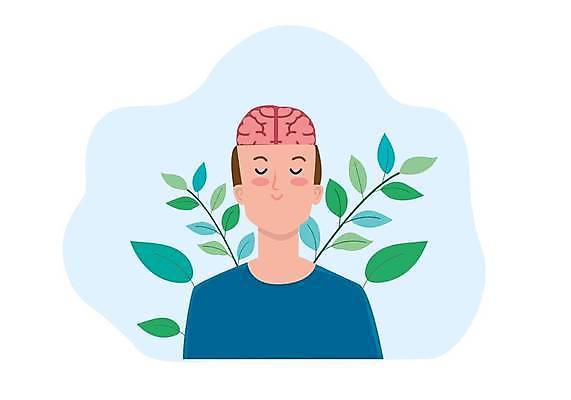 EPS 해외이미지 남자 행복 감정 컨셉 일러스트 추상 휴가 휴식 건강 에너지 마음 오르간 만화 스마트 분석 명상 뇌 떠남 지능 해외일러스트 무늬 모션 사람 건반악기 파일형식 벡터 이미지허브