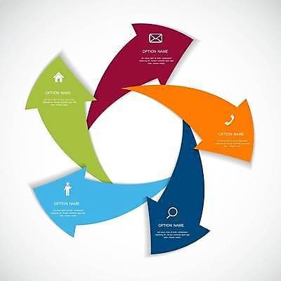 EPS 해외이미지 디자인 화살표 일러스트 비즈니스 사람없음 그래픽 자료 인포그래픽 엘리먼트 해외일러스트 파일형식 벡터 이미지허브