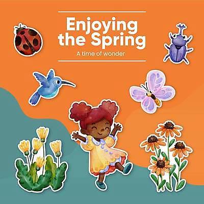 EPS 해외이미지 전신 여자 꽃 어린이 나비 스티커 일러스트 조류 한명 만세 무당벌레 손그림 엘리먼트 장수풍뎅이 소녀한명만 해외일러스트 식물 동물 1 곤충 모션 사람 여자한명만 소녀만 파일형식 벡터 이미지허브