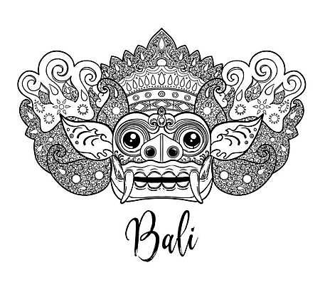 EPS 해외이미지 동물 전통 디자인 아시아 종교 문화 얼굴 패턴 일러스트 가면 미술 동양인 장식 머리 검은색 수확 흰색 춤 사찰 화려 악마 극장 문신 심볼 윤곽 발리 인도네시아 신화 마법 고립 몬스터 색칠공부 힌두교 해외일러스트 나라 컬러 섬 컨셉 무늬 농업 종교건축 문화예술 인종 신체부위 학습 색칠 파일형식 벡터 이미지허브