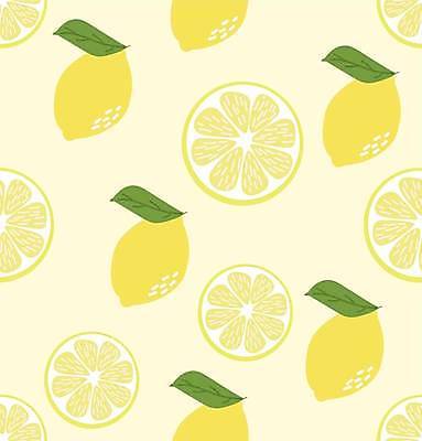 EPS 해외이미지 디자인 잎 패턴 일러스트 단면 사람없음 노란색 패턴백그라운드 레몬 슬라이스 해외일러스트 식물 컬러 백그라운드 무늬 과일 파일형식 벡터 이미지허브