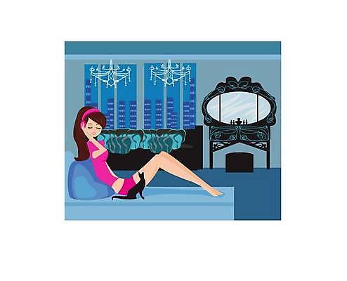 EPS 해외이미지 백인 1 디자인 여자 음악 분홍색 이어폰 거실 일러스트 휴식 사람 앉기 내부 10대 청춘 소파 머리 유행 헤드폰 고양이 방 듣기 침대 날씬함 만족 목 멜로디 사춘기 스타일 해외일러스트 서양인 감정 컬러 음향기기 가구 컨셉 의자 포유류 모션 청소년 문화예술 신체부위 반려동물 몸매 파일형식 벡터 외국인 동물 생활용품 전자제품 인종 오브젝트 이미지허브