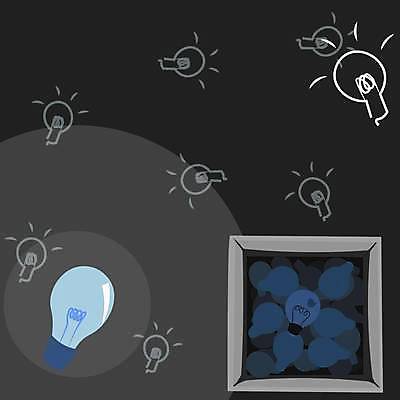 EPS 해외이미지 백그라운드 일러스트 프레임 사람없음 전구모양 카피스페이스 해외일러스트 모양 전구 공백 파일형식 벡터 이미지허브
