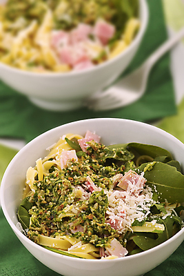 포토 JPG 해외이미지 음식 포크 파스타 사람없음 초록색 노란색 주방 면 지중해 먹기 법정 전문 페스토 탈리아텔레 해외포토 식기 바다 컬러 모션 서양음식 소스_음식 파스타면 파일형식 이미지허브