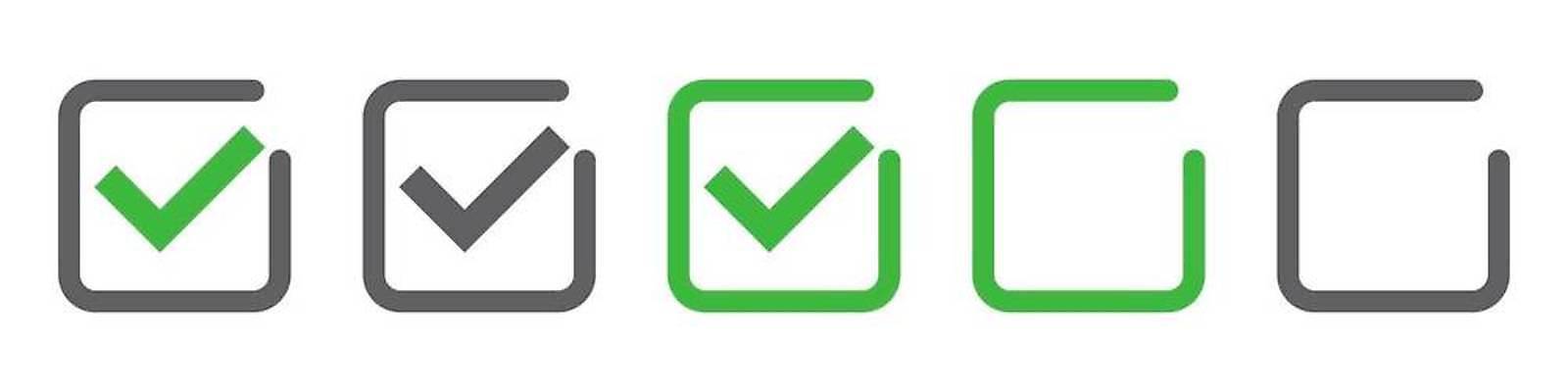 EPS 해외이미지 모양 디자인 일러스트 비즈니스 성공 그래픽 세트 상자 라벨 웹 최고 플랫 선택 투표 심볼 체크표시 확인 흔적 사인 서식 심플 긍정 고립 대답 동의 승인 엘리먼트 체크리스트 목차 해외일러스트 컨셉 인터넷 프레임 선거 파일형식 벡터 이미지허브