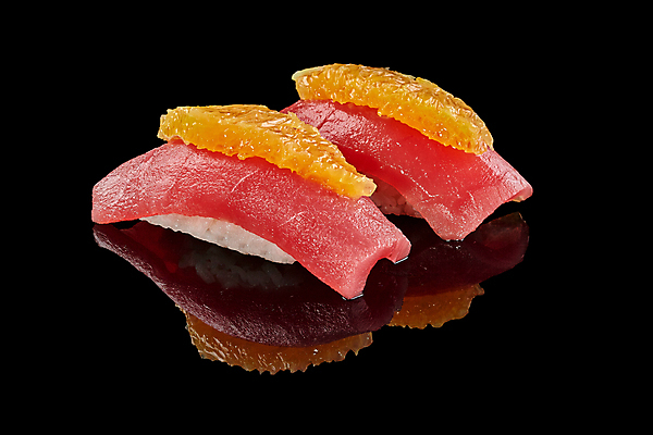 포토 JPG 해외이미지 오렌지 근접촬영 사람없음 반사 두개 참치회 해외포토 뷰포인트 2 과일 생선회 파일형식 이미지허브