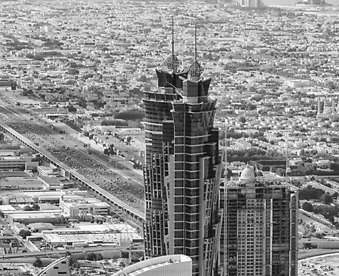 포토 JPG 해외이미지 도로 여행 건축양식 교통시설 하늘 풍경 사람없음 야외 건물 도시풍경 탑 검은색 고층빌딩 흰색 도시 도심 전철 아랍에미리트 두바이 해외포토 건축물 건축 길 육상교통 컬러 교통 중동 대중교통 빌딩 시설 파일형식 이미지허브