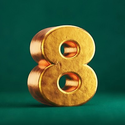 포토 JPG 해외이미지 사람없음 초록색 숫자 유행 황금 8 타입 해외포토 문자 컬러 파일형식 이미지허브