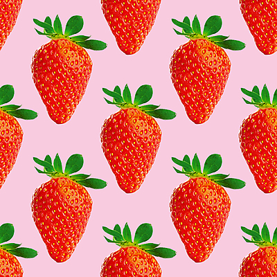 포토 JPG 해외이미지 패턴 딸기 사람없음 분홍색배경 해외포토 분홍색 백그라운드 무늬 과일 파일형식 이미지허브
