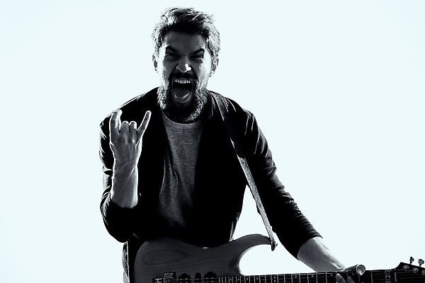 포토 JPG 해외이미지 남자 흑백 한명 상반신 성인 앞모습 외침 기타 매기 기타리스트 로큰롤 락스타 성인남자한명만 해외포토 1 음악 뷰포인트 모션 현악기 촬영기법 사람 소리 연주자 남자한명만 성인남자만 파일형식 이미지허브