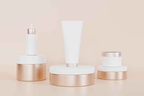 포토 JPG 해외이미지 사람없음 3D 화장품 단상 앰플 튜브용기 목업 해외포토 뷰티 용기_그릇 디지털합성 파일형식 이미지허브