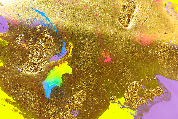 포토 JPG 해외이미지 디자인 분홍색 백그라운드 패턴 벽지 추상 수채화 잉크 미술 사람없음 초록색 파란색 노란색 페인트 황금 인쇄 가루 질감 형광등 강렬 아크릴 효과 해외포토 컬러 무늬 재질 문화예술 전등 파일형식 이미지허브