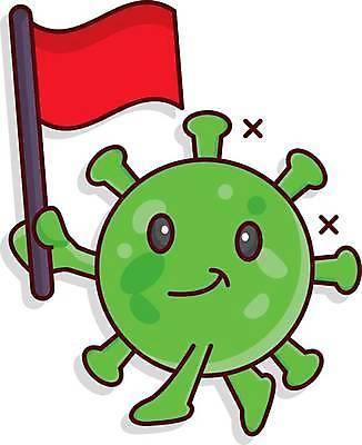 EPS 해외이미지 캐릭터 일러스트 의학 사람없음 깃발 바이러스 해외일러스트 일러캐릭터 파일형식 벡터 이미지허브