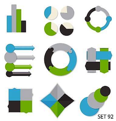 EPS 해외이미지 일러스트 비즈니스 그래프 사람없음 인포그래픽 회색 스마트 해외일러스트 컬러 컨셉 파일형식 벡터 이미지허브