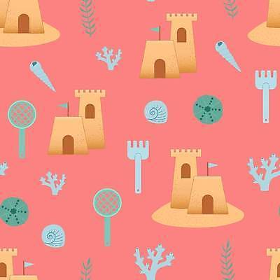 EPS 해외이미지 디자인 분홍색 패턴 일러스트 조개 사람없음 깃발 채망 산호 소라 모래성 감성 갈퀴 해외일러스트 모래 컬러 컨셉 무늬 주방용품 어패류 자포동물 파일형식 벡터 이미지허브