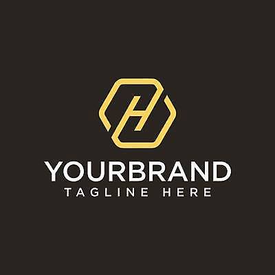 EPS 해외이미지 디자인 알파벳 일러스트 비즈니스 사람없음 심볼 심플 육각형 H 브랜딩 해외일러스트 도형 영어 파일형식 벡터 이미지허브