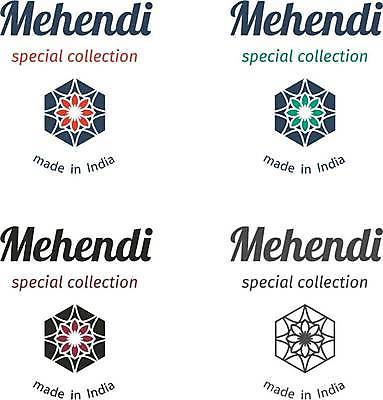 EPS 해외이미지 디자인 일러스트 추상 사람없음 세트 오리엔탈 심볼 만다라 해외일러스트 무늬 파일형식 벡터 이미지허브