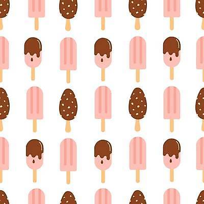 EPS 해외이미지 분홍색 백그라운드 패턴 일러스트 디저트 사람없음 초콜릿 패턴백그라운드 달콤 시원함 막대아이스크림 해외일러스트 음식 컬러 무늬 아이스크림 맛 파일형식 벡터 이미지허브
