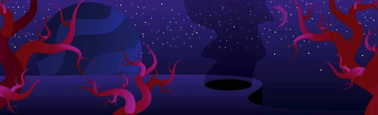 EPS 해외이미지 구름 디자인 실루엣 포스터 별 과학 여행 백그라운드 컨셉 일러스트 자연 하늘 표면 추상 산 미술 풍경 야외 그래픽 파란색 빛 태양 우주 검은색 어둠 행성 사막 인공위성 탐험 외계인 달 야간 만화 달빛 가득함 코스모스 은하계 장면 점성술 분화구 공상 천문학 수평선 해외일러스트 자연요소 교육 꽃 컬러 무늬 통신 문화예술 촬영기법 미확인물체 생태계 화산 파일형식 벡터 이미지허브