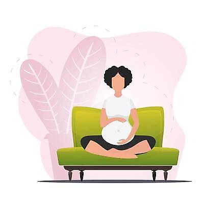 EPS 해외이미지 전신 우먼라이프 여자 일러스트 안기 휴식 건강 한명 성인 소파 임산부 오 편안함 명상 가부좌 임산부요가 성인여자한명만 해외일러스트 1 라이프스타일 컨셉 의자 요가 모션 사람 앉기 임신 감각 여자한명만 성인여자만 파일형식 벡터 이미지허브