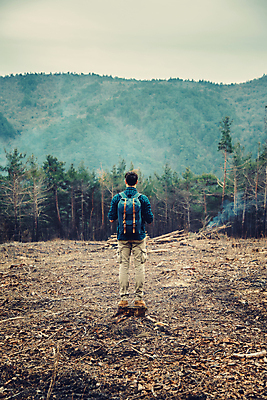 포토 JPG 해외이미지 백인 1 남자 여행 배낭 자연 한명 사람 성인 야외 목재 여름 하이킹 숲 모험가 하이커 해외포토 서양인 나무 계절 가방 재료 레저 생태계 파일형식 이미지허브