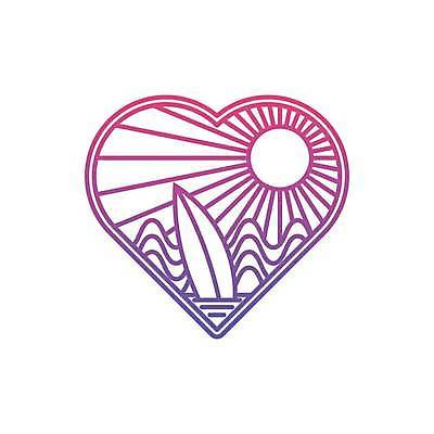 EPS 해외이미지 물결 바다 라인일러스트 일러스트 사람없음 여름 태양 보라색 하트 서핑보드 심볼 라인아트 해외일러스트 자연요소 모양 계절 선 컬러 보드_스포츠 파일형식 벡터 이미지허브