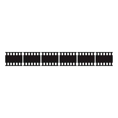 EPS 해외이미지 일러스트 사람없음 검은색 필름 해외일러스트 컬러 파일형식 벡터 이미지허브